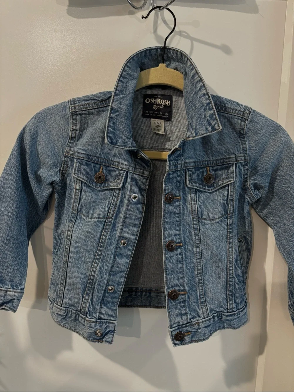 OshKosh B'gosh Light Wash Denim Jacket for Kids